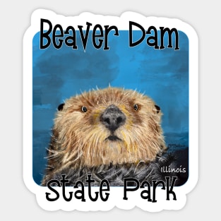 Beaver Dam State Park, Illinois Sticker